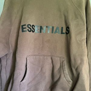 FOG Essentials Brown hoodie